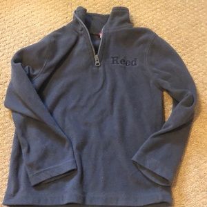 Long sleeve fleece monogrammed Reed